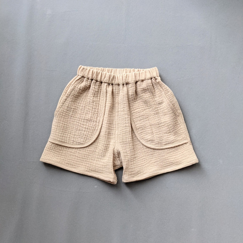 ふわぽこダブルガーゼショートパンツ 子供服 iloinen 通販 12159455