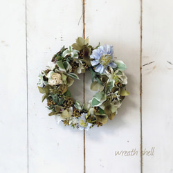 Wreath ミルクティーブラウンのリース 1枚目の画像