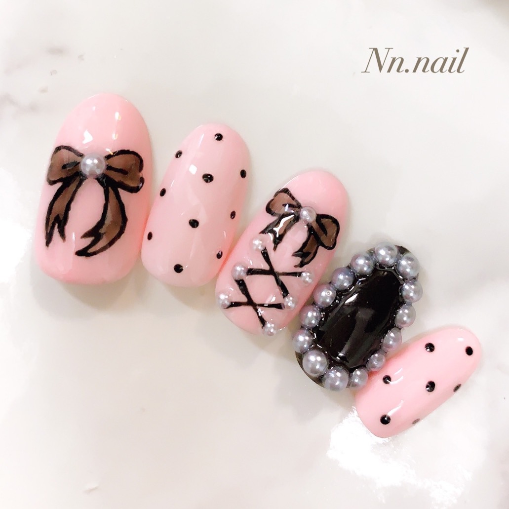 地雷系メンヘラ♡ 世界に一つだけの手書きオリジナル⭐︎ リボン