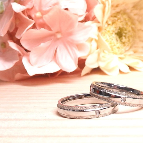 結婚指輪 STAR JEWELRY プラチナ K18ゴールド リング 2本セット