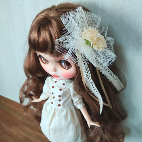 ブライスアウトフィット※1/6ドール※ボタンワンピース その他人形