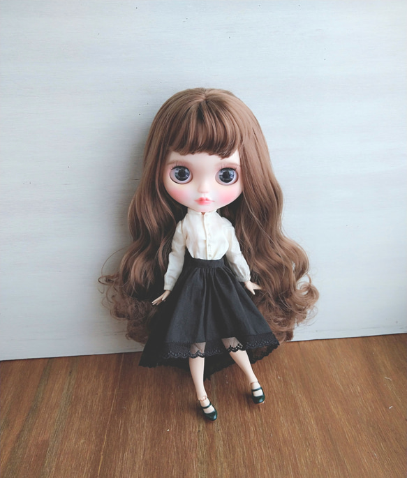 363※単品※黒のフィッシュテイルスカート※ブライスアウトフィット※1/6 