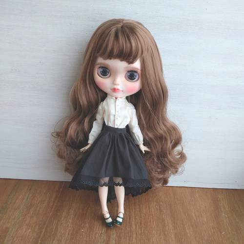 363※単品※黒のフィッシュテイルスカート※ブライスアウトフィット※1/6 