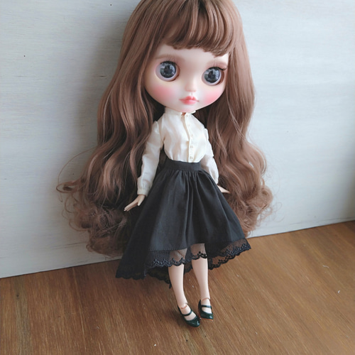 363※単品※黒のフィッシュテイルスカート※ブライスアウトフィット※1/6 