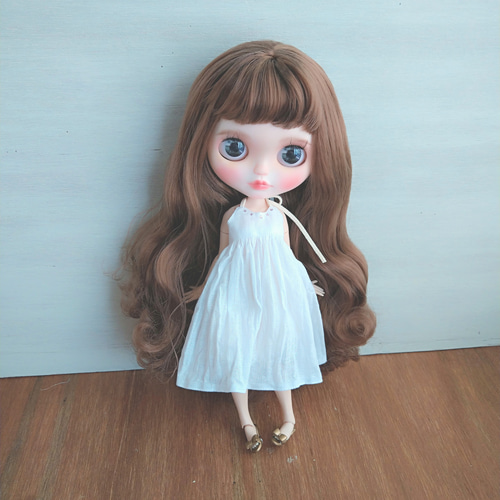 286*ブライスアウトフィット*ふんわりガーゼのキャミワンピース