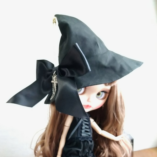 467.※大きなリボンと十字架の魔女のとんがり帽子 ※ブライスアウト 
