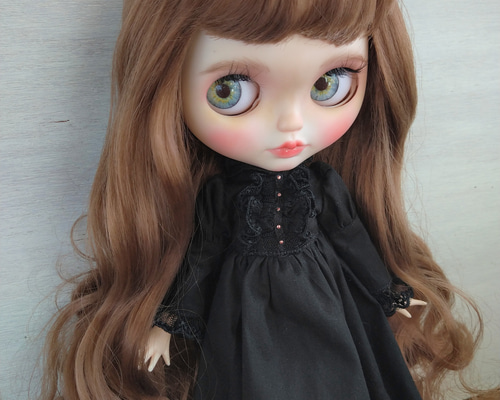 527.※レースたっぷり黒のロングドレス ※ブライスアウトフィット その他 