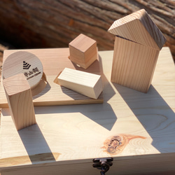 積み木　子供　木製積み木　知育玩具　神山杉使用　送料無料 3枚目の画像