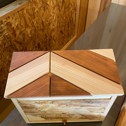 ポスト 郵便受け 天然無垢材 杉 ヒノキ その他インテリア雑貨 金泉製材