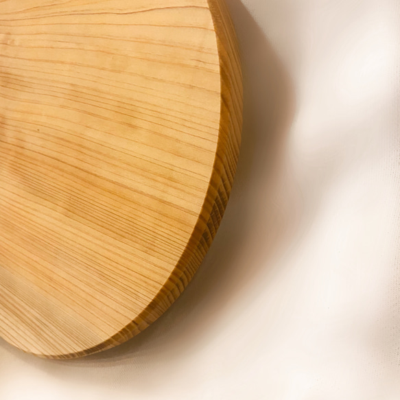 カッティングボード　まな板　キャンプ　檜　ヒノキ　天然無垢材１枚板　送料無料 3枚目の画像