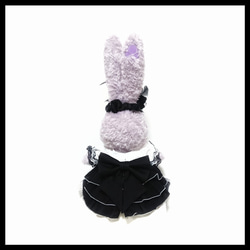 【販売中】ステラルー コスチューム Sサイズ用 ドレス ブラック  着せ替え 服 フラワー 造花 ワンピース レース 4枚目の画像