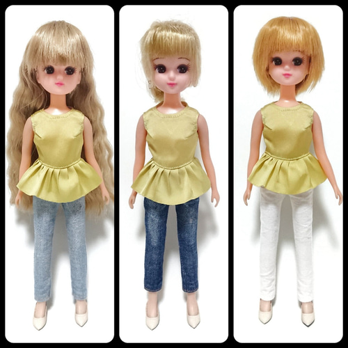 ねねのお店  リカちゃんサイズ アウトフィット ②【アウトフィット】ネオブライス リカちゃん 1/6サイズドール