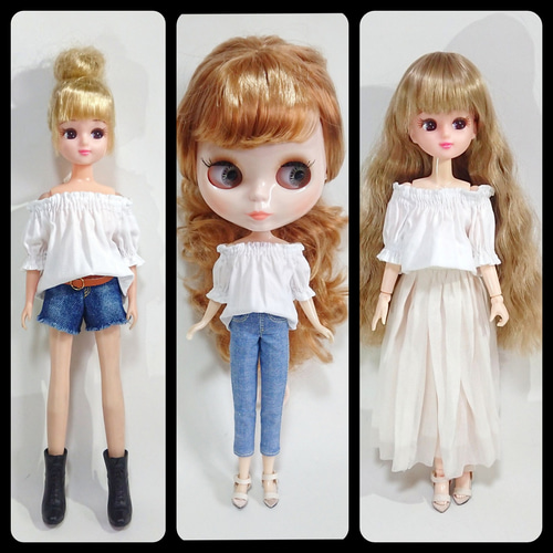 リカちゃん 服 ドール服 オビツ オビツ23cm ネオブライス オフ