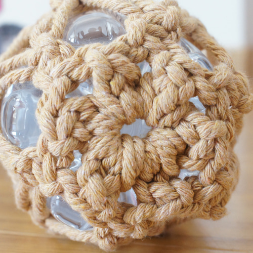 マクラメ編み ボトルホルダー ペットボトルホルダー その他雑貨