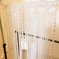 マクラメのれんガーランド