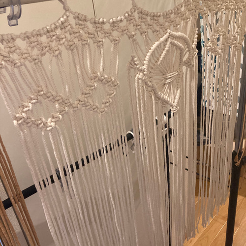 マクラメのれんガーランド