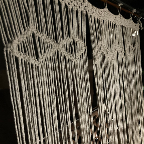 マクラメ のれん シンプル ロング ガーランド colorful lemon 通販