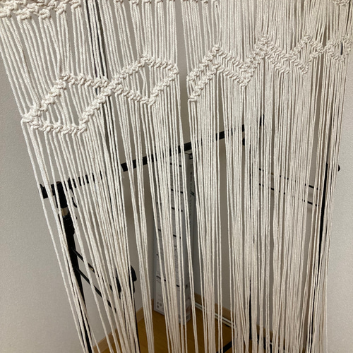 マクラメ のれん シンプル ロング ガーランド colorful lemon 通販