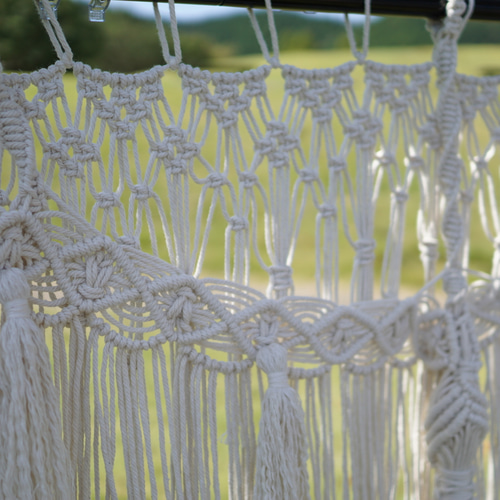 マクラメ のれん ガーランド