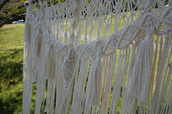 マクラメ　のれん　ガーランド A1261874055(9750円)