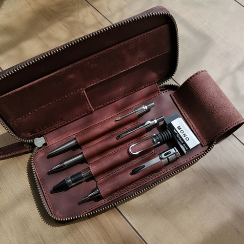 Bahagia&Craft ラウンドジップペンケース Bahagia & Craft】ラウンドジップ型ペンケース - YouTube