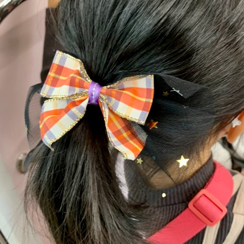 ハロウィンカラー リボン 20個 ハロウィンカラー リボン 20個