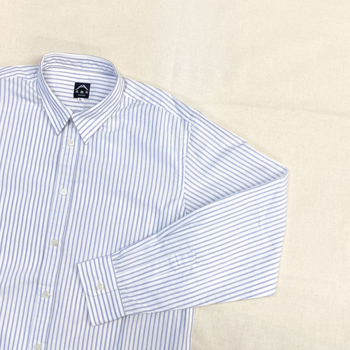 ○ブリオーニ メンズ 長袖シャツ ストライプ イタリア製 41/16