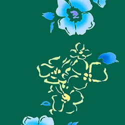 【芍薬-しゃくやく-（緑地）】仕立てあがり・浜松注染ゆかた16柄　 2枚目の画像