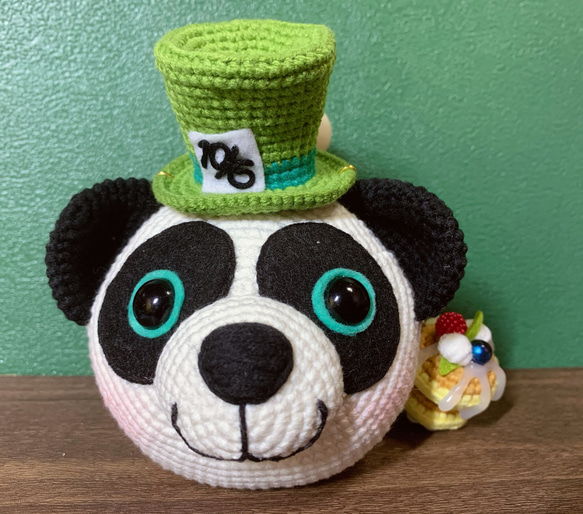 パンダがま口財布 編みぐるみ (受注生産) がま口 Amigurumi工房 通販