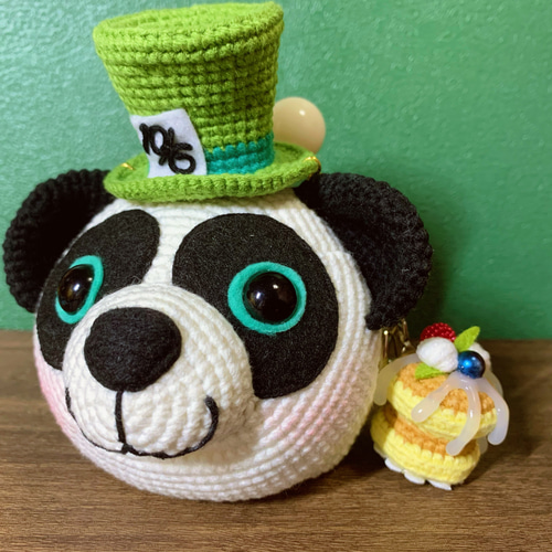 ともハンドメイド　刺繍パンダがま口プラス８個 ともハンドメイド 刺繍パンダがま口プラス8個 永楽屋 細辻