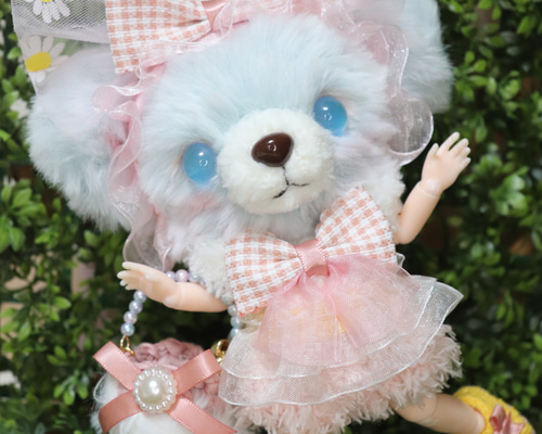 創作ドール　可動式ボディ　アルパカちゃん　編みぐるみ　人形 創作ドール可動式ボディアルパカちゃん編みぐるみ人形