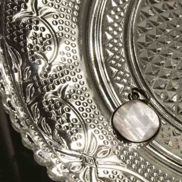 六芒星☆クリアローズクォーツのペンダントトップ(GPT5) 10枚目の画像