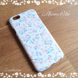 milky flower 〜とろけるお花〜  iPhone6/6sケース 1枚目の画像