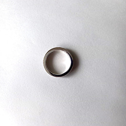SV925 Black Dia Eternity Ring 3枚目の画像