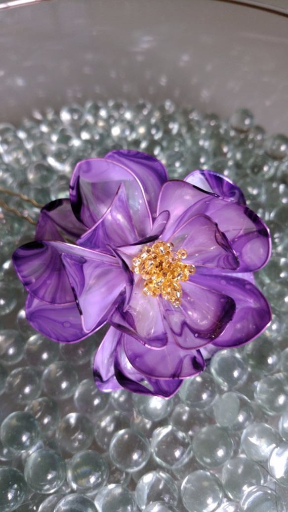 簪　-かんざし-　　Fleurd' violette 1枚目の画像