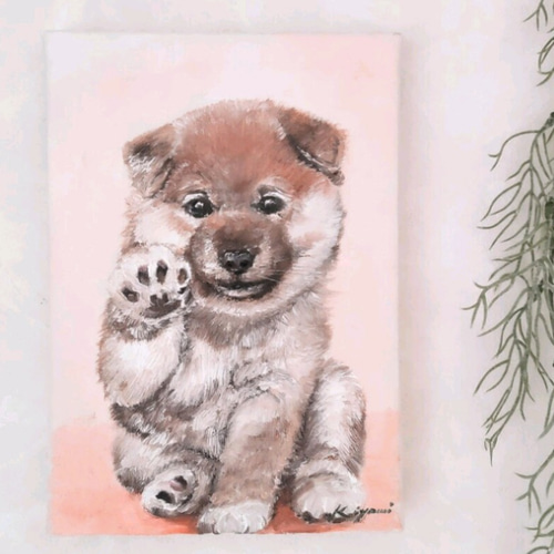 チャウチャウ(犬) クレヨン画 絵画 くりぱん 通販｜Creema(クリーマ)