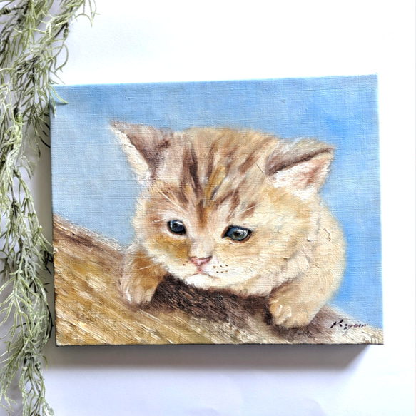 ご予約】仔猫ちゃん 絵画 Atelier kiyomi 通販 7780187｜Creema