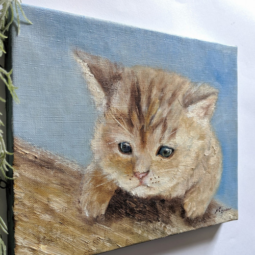 ご予約】仔猫ちゃん 絵画 Atelier kiyomi 通販 7780187｜Creema