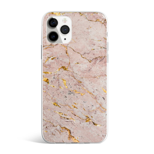 ほぼ全機種対応】 大理石 ピンク ゴールド マーブル かわいい オシャレ