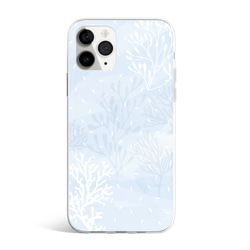 ほぼ全機種対応 iPhone Android 珊瑚　サンゴ　水色　かわいい　おしゃれ　スマホケース　a103 2枚目の画像