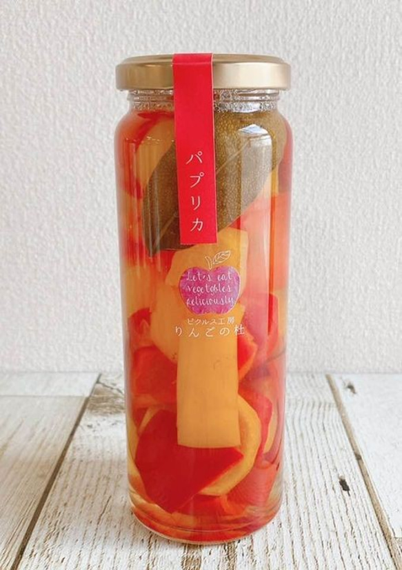 静岡県磐田市 肉厚パプリカのピクルス　フルーティーな味わい 6枚目の画像