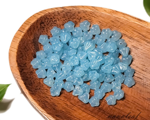 【美品】  ブルーフラワー　17cm 6P 618 マルメゾン ボトル フェー ミニフラワーベース 5個セット