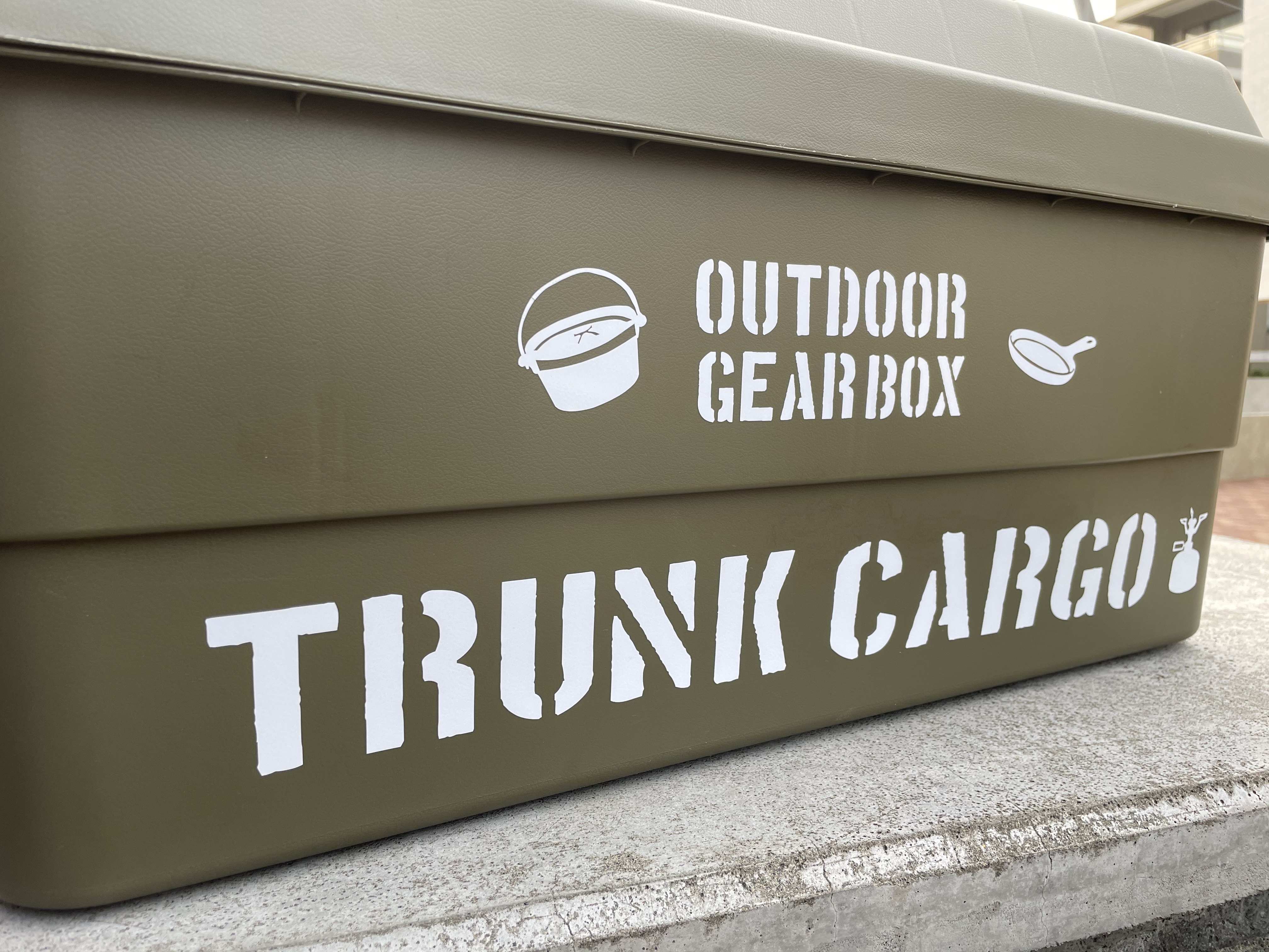 トランクカーゴ用 特大文字 白 シール・ステッカー NorthDecalOnline 通販|Creema(クリーマ) トランクカーゴ ステッカー TRUNK CARGO