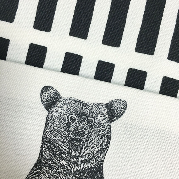 2枚組Little bearsの北欧クッションカバーセット 4枚目の画像