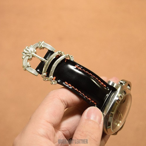 パネライ対応 オーダーメイド 新喜皮革コードバン 無双仕立て パネライ対応 オーダーメイド 新喜皮革コードバン 無双仕立て