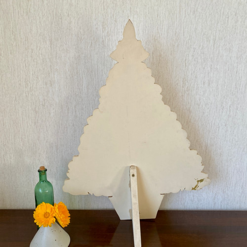 トールペイント：クリスマスプレート 冬 サンタ ツリー タペストリー