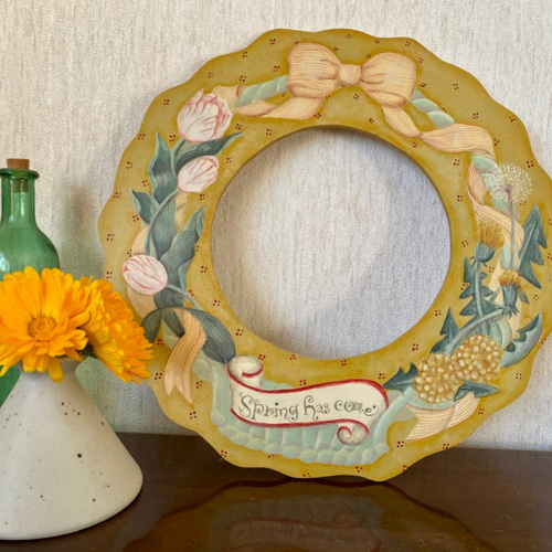 トールペイント壁掛け作品9枚サンプラー