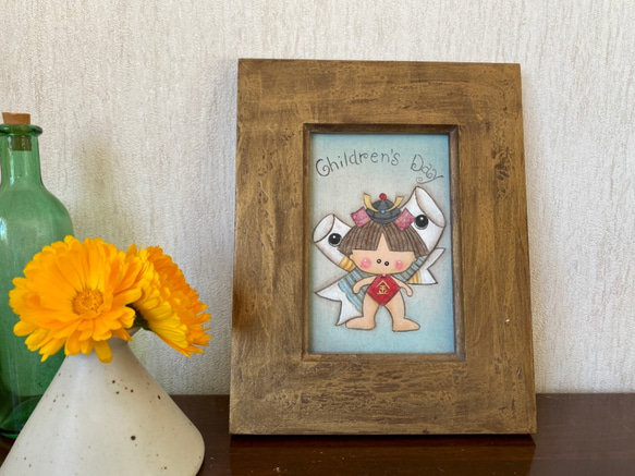 オリジナル木工 5月 こいのぼり♡トールペイント　こいのぼり トールペイント：5月のプレート 子どもの日 こいのぼり タペストリー
