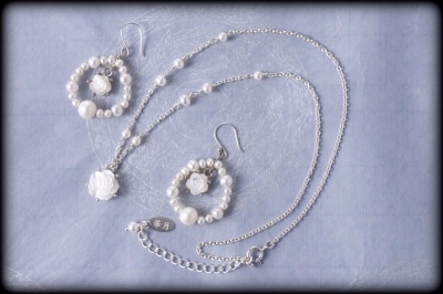 【セット割】パールのネックレス・ピアス