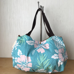 オーダーメイド】ハワイアンキルト ショルダーバッグ ハイビスカス